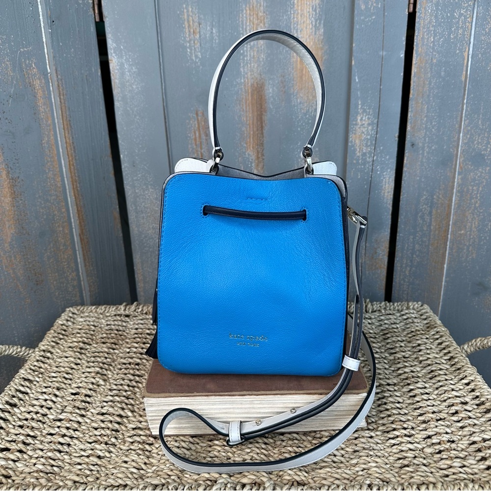 Kate Spade Busy Small Bucket Bag Oceanside - Picture 2 of 15